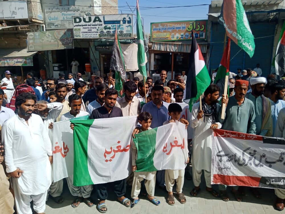 پاکستان کی غیرت مند عوام اپنے فلسطینی بھائیوں کے شانہ بشانہ کھڑی ہے، علامہ مقصود ڈومکی