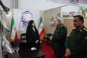 تصاویر / خبرگزاری حوزه در دوازدهمین نمایشگاه دفاع مقدس استان همدان