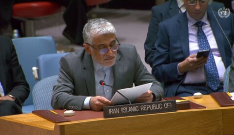 سفير وممثل ايران الدائم لدى الأمم المتحدة سعيد ايرواني