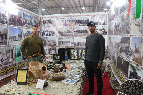 دوازدهین نمایشگاه ملی کتاب دفاع مقدس استان همدان در قاب تصویر