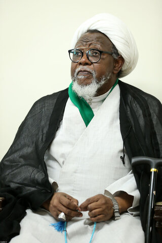 دیدار شیخ ابراهیم زکزکی رهبر جنبش اسلامی نیجریه با رهبر معظم انقلاب
