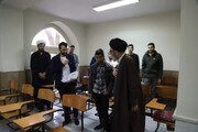 تصاویر/ بازدید نماینده ولی فقیه در آذربایجان شرقی از مدرسه علمیه طالبیه تبریز