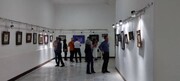 نمایشگاه "ساحت سطر" در بوشهر گشایش یافت