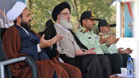 حضور نماینده رهبر معظم انقلاب اسلامی در استان البرز در مرکز آموزش علمی تخصصی شهید چمران فراجا