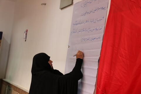 تصاویر/ اجتماع طلاب خواهر مدارس علمیه ارومیه در حمایت از فلسطین و محکومیت جنایت وحشیانه رژیم صهیونیستی در فلسطین