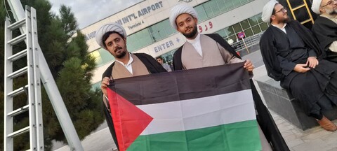 تصاویر/ اجتماع طلاب تبریزی در حمایت از فلسطین