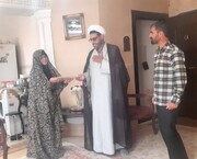 دیدار با خانواده شهید نصرت الله حاجی آبادی در البرز قزوین 