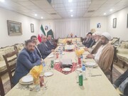 Seminary Delegation Meet with Officials of Iranian Embassy in Pakistan