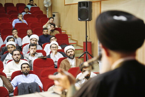 افتتاحیه دوره پانزدهم موسسه تخصصی خطابه امیربیان استان قم