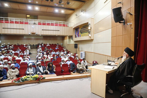 افتتاحیه دوره پانزدهم موسسه تخصصی خطابه امیربیان استان قم