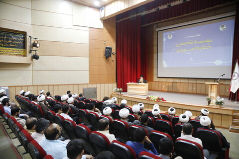 افتتاحیه دوره پانزدهم موسسه تخصصی خطابه امیربیان استان قم