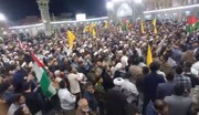 فیلم | خروش شبانه مردم قم در اعتراض به نسل کشی صهیونیست‌ها