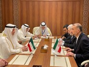 ایرانی وزیر خارجہ کی اپنے کویتی ہم منصب سے جدہ میں ملاقات؛ غزہ سمیت اہم امور پر تبادلہ خیال