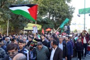 کلیپ | قیام مردم همدان در حمایت از مردم مظلوم فلسطین