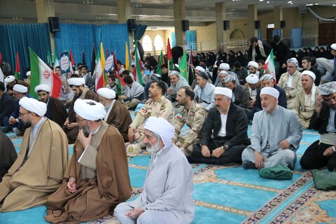 تجمع طلاب و روحانیون ارومیه در محکومیت جنایات رژیم صهیونیستی