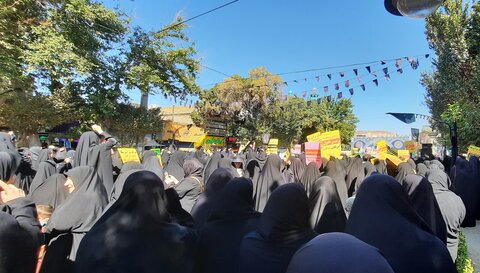 تجمع خود جوش مردم شهر اراک در محکومیت حمله اسراییل به بیمارستان غزه