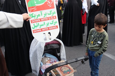 تصاویر/ اجتماع مردم ارومیه در محکومیت جنایات رژیم صهیونیستی در غزه