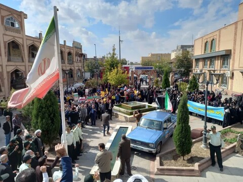 تصاویر / تجمع مردم آذرشهر در محکومیت رژیم صهیونسیتی