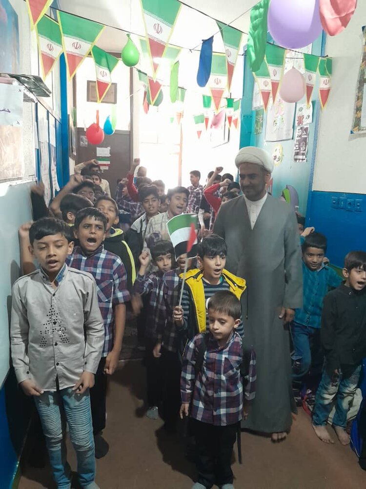 امیرالمومنین (ع) انٹرنیشنل اسکول قم کا فلسطین پر اسرائیل کے ظلم کے خلاف احتجاج