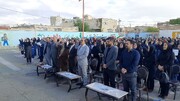 تصاویر/ تجمع دانش آموزان شاهین دژ در محکومیت اقدامات ضد بشری رژیم صهیونیستی
