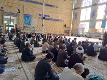 تصاویر/ تجمع روحانیون، طلاب و مردم قروه درگزین در حمایت از مردم مظلوم غزه