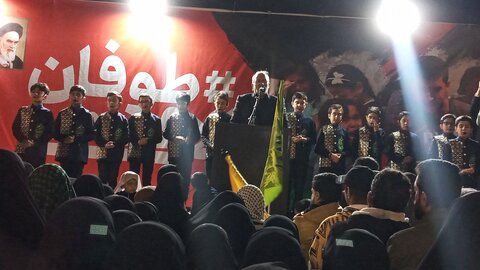 تصاویر اجتماع بزرگ مردم مشهد در میدان شهدا در حمایت از مردم غزه