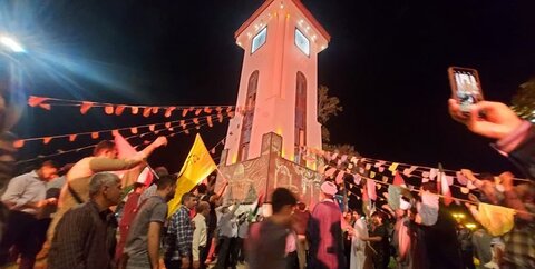 فریادهای مردم بوشهر در حمایت از فلسطین