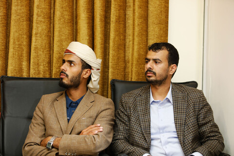 دیدار مفتی یمن با آیت الله العظمی نوری همدانی