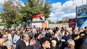 تصاویر/ اجتماع مردم پارس آباد در محکومیت جنایات رژیم صهیونیستی