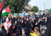 تصاویر/ راهپیمایی ‌مردم بوشهر در محکومیت جنایات رژیم صهیونیستی