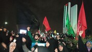 تصاویر/ اجتماع مردم مشهد در حمایت از مردم غزه در میدان فلسطین