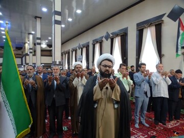 تصاویر/ اقامه نماز جمعه شهرستان چهاربرج