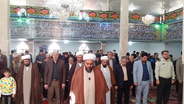 تصاویر/ نماز جمعه شهرستان ترکمانچای