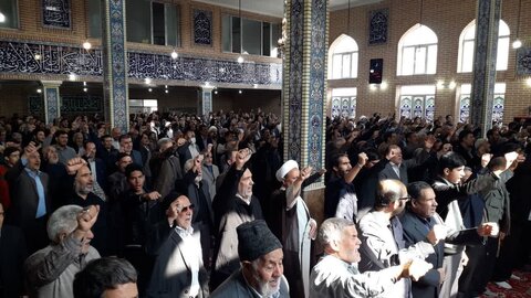 تصاویر/ اقامه نماز جمعه شهرستان نقده