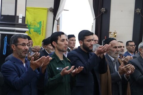 تصاویر/ اقامه نماز جمعه شهرستان چهاربرج