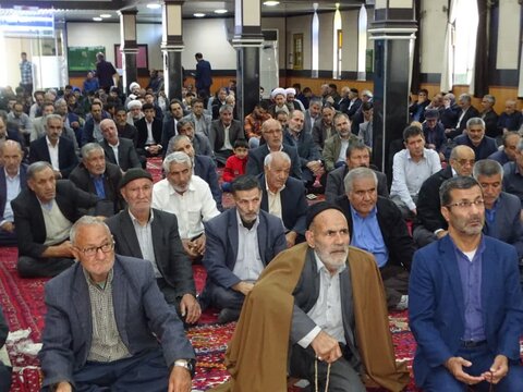 تصاویر/ اقامه نماز جمعه شهرستان چهاربرج