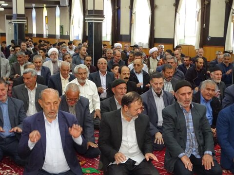 تصاویر/ اقامه نماز جمعه شهرستان چهاربرج