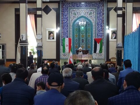 تصاویر/ اقامه نماز جمعه شهرستان چهاربرج