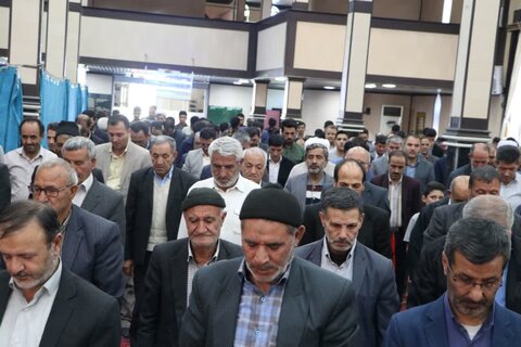 تصاویر/ اقامه نماز جمعه شهرستان چهاربرج