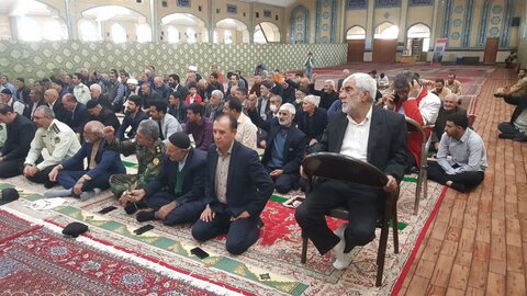 تصاویر /نماز جمعه شهرستان ماهنشان