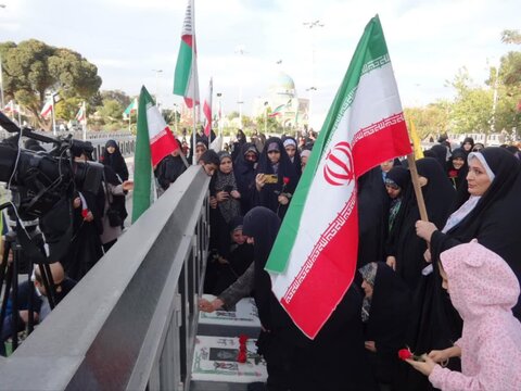 تصاویر / اجتماع مادران شهدای مقاومت قزوین در گلزار شهدای قزوین