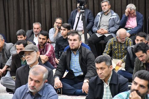 تصاویر/ مراسم هیئت هفتگی مسجد جنرال ارومیه