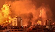 طائرات الاحتلال تقصف محيط مشفى القدس في غزة