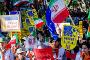 آمادگی دانش آموزان کاشانی برای شرکت در راهپیمایی ۱۳ آبان