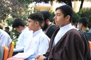 برگزاری مراسم عبا گذاری ویژه طلاب نورآبادی