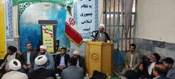 تصاویر / تودیع و معارفه امام جمعه شهر زاغه لرستان