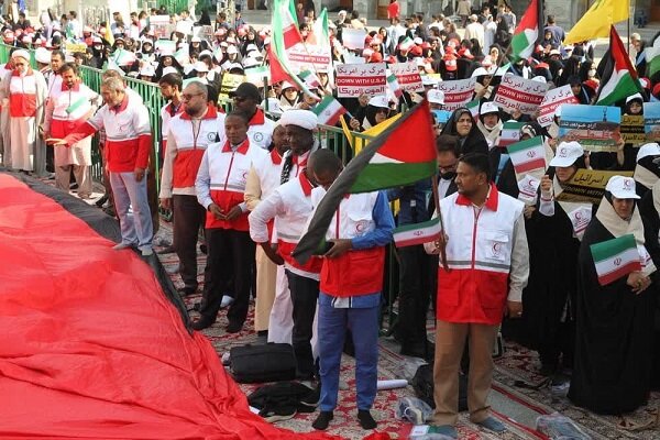 تجمع بزرگ «مرهم برای غزه»
