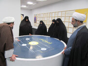 بازدید مدیر جامعةالزهرا(س) از نمایشگاه مسجد جامعه پرداز