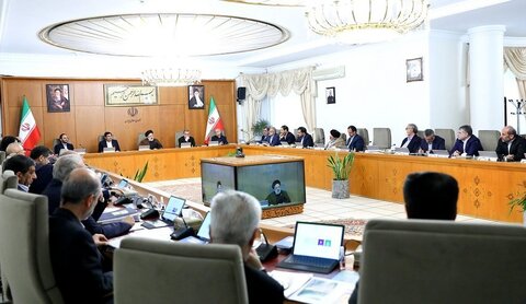 اجتماع الحكومة الايراني