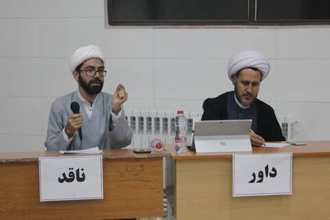تصاویر/ نشست علمی در مدرسه علمیه امام خمینی (ره) خوی